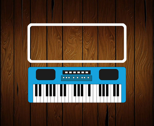 Electric Piano Keyboard Cookie Cutter
