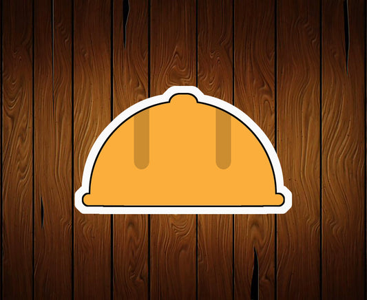 Safety Hard Hat Construction Cookie Cutter