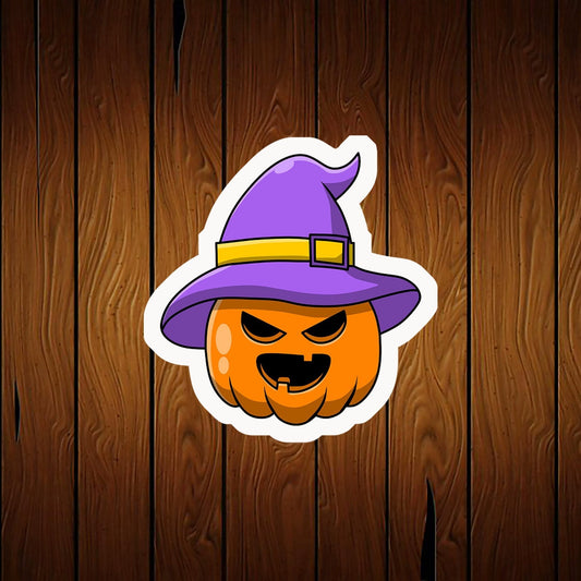 Pumpkin Halloween Witch Hat Cookie Cutter