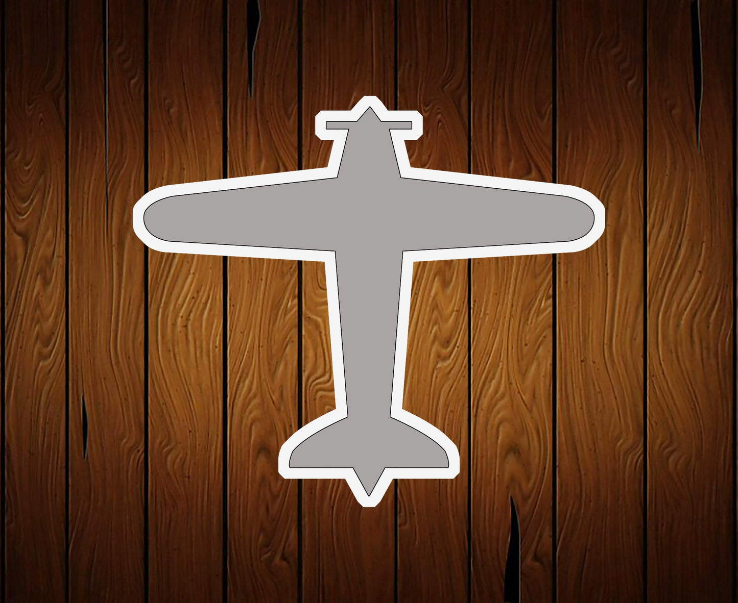 Airplane Plane Cookie Cutter 3