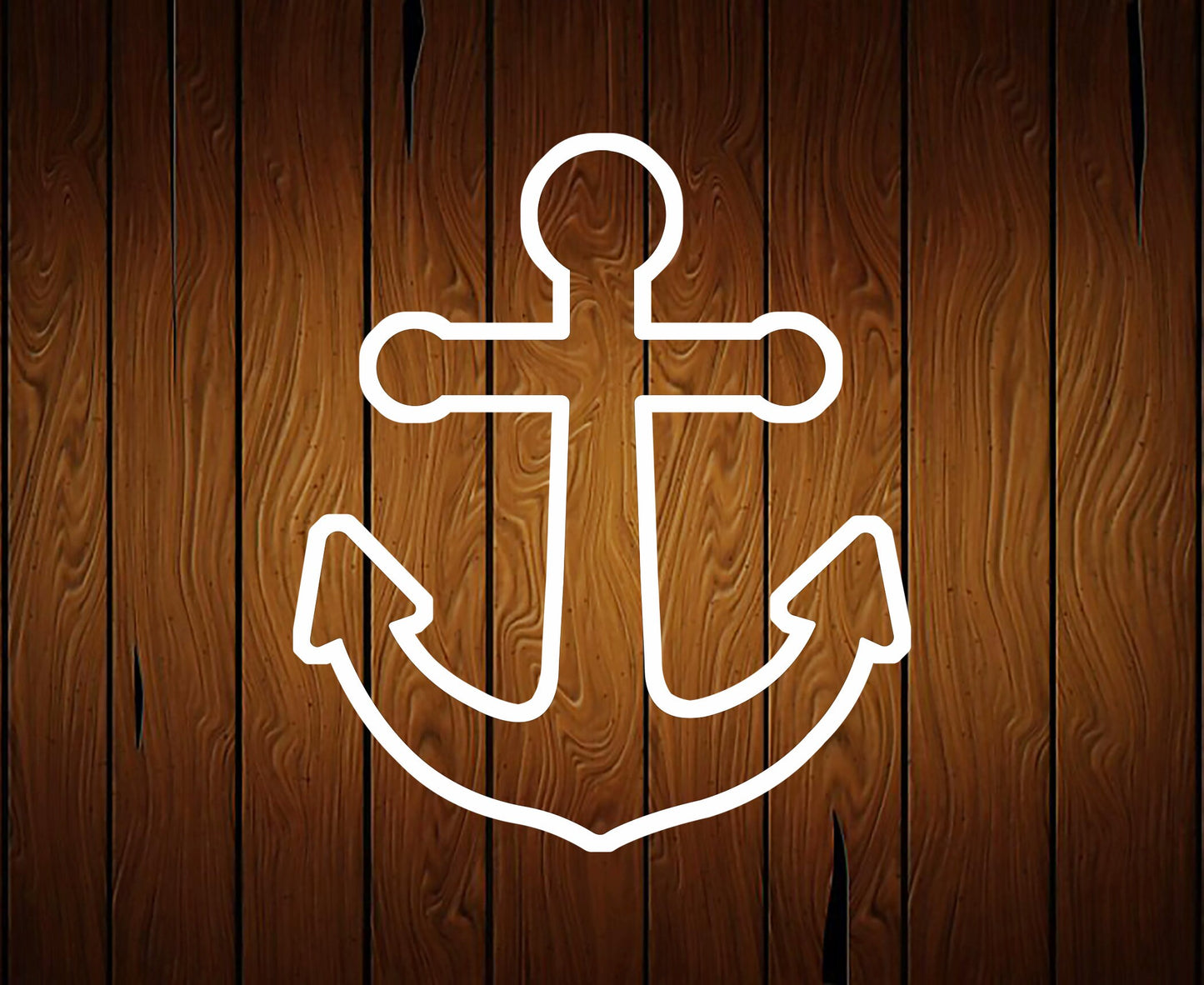 Boat Anchor Cookie Cutter 2