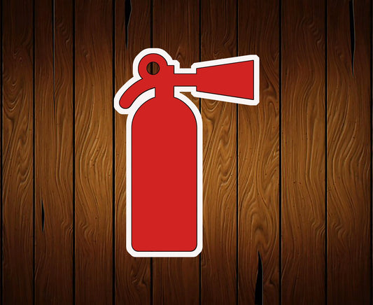 Fire Extinguisher Cookie Cutter