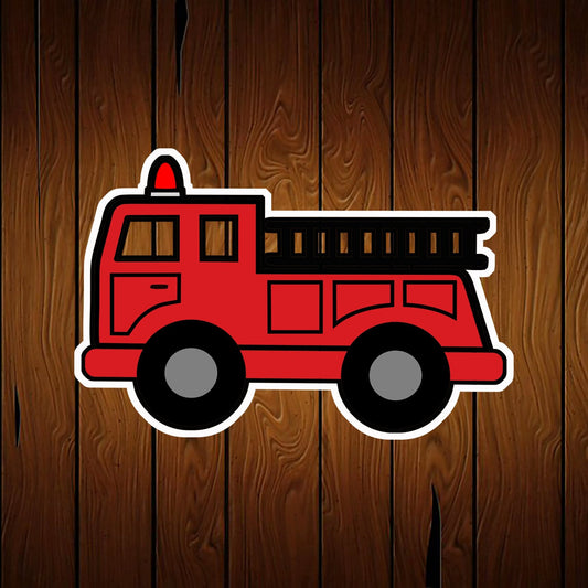 Fire Truck Engine Cookie Cutter