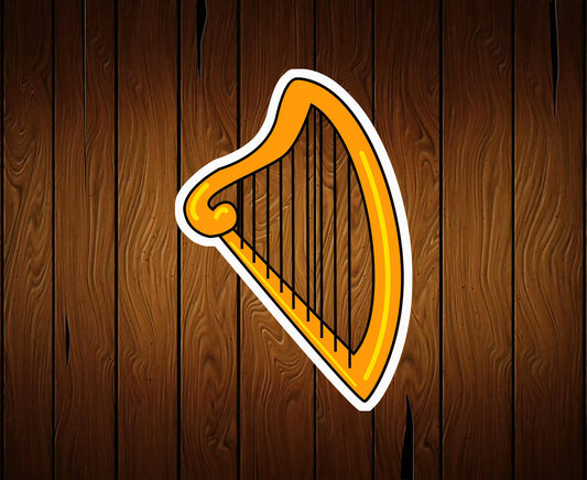 Harp Cookie Cutter