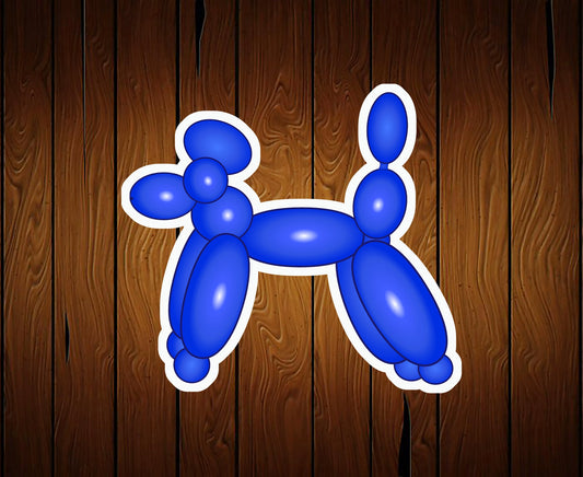 Balloon Animal Dog Cookie Cutter