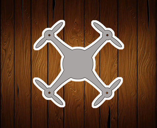 Drone Quadcopter Cookie Cutter