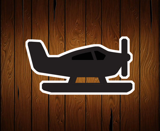 Seaplane Water Plane or Airplane Cookie Cutter