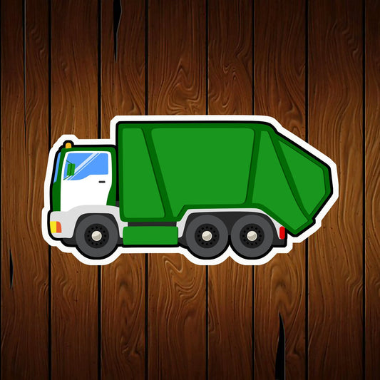 Garbage Trash Waste Truck Cookie Cutter