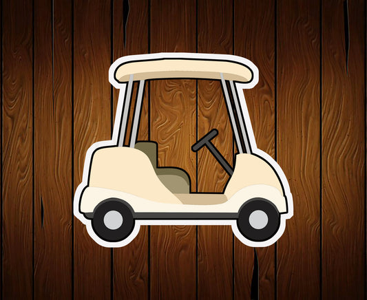 Golf Cart Cookie Cutter