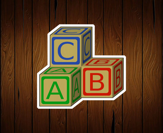 Alphabet Blocks Cookie Cutter