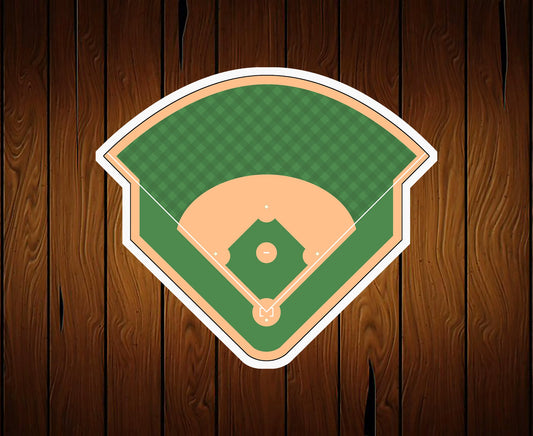 Baseball Field Diamond Cookie Cutter