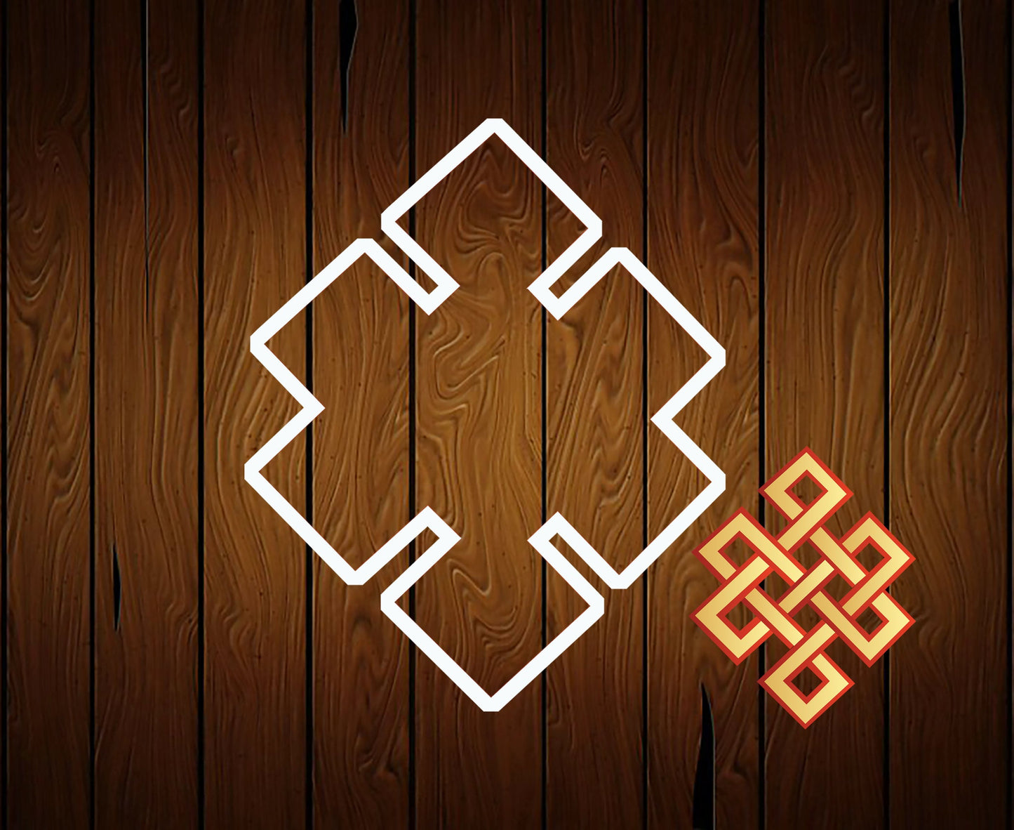 Endless Knot Cookie Cutter