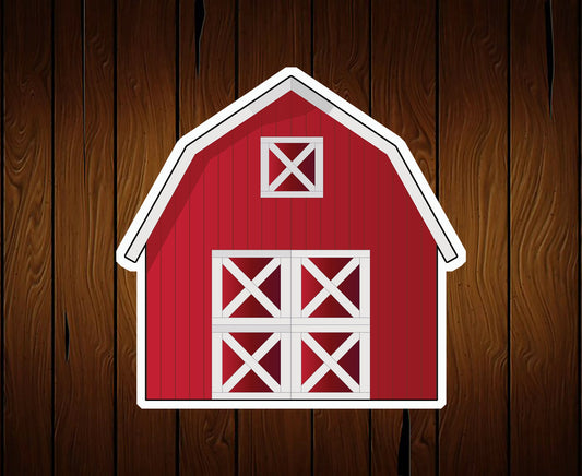 Red Barn Cookie Cutter 2