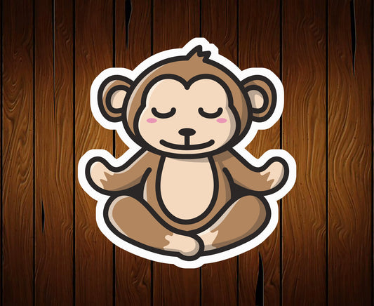 Monkey Yoga Meditation Cookie Cutter