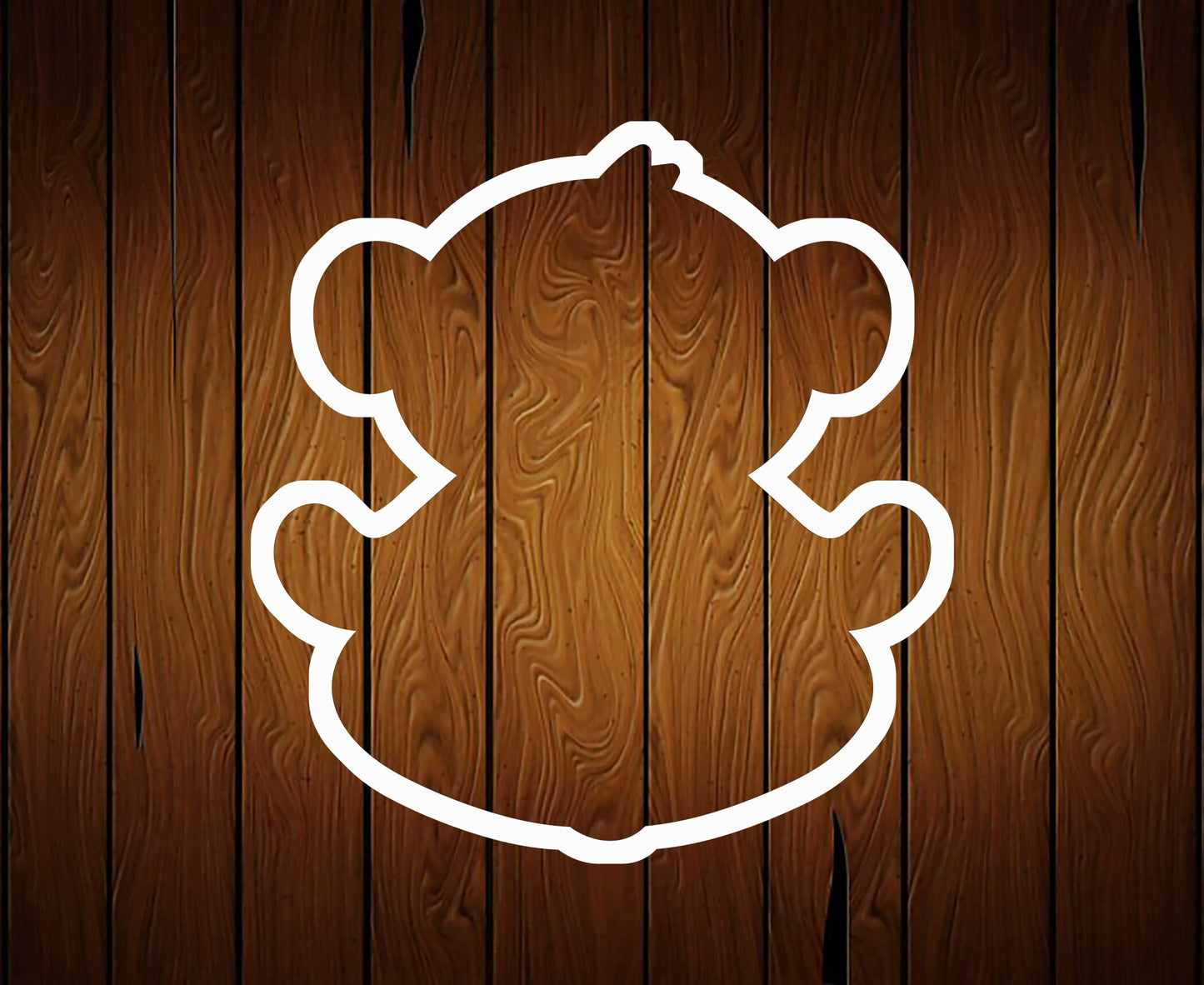 Monkey Yoga Meditation Cookie Cutter