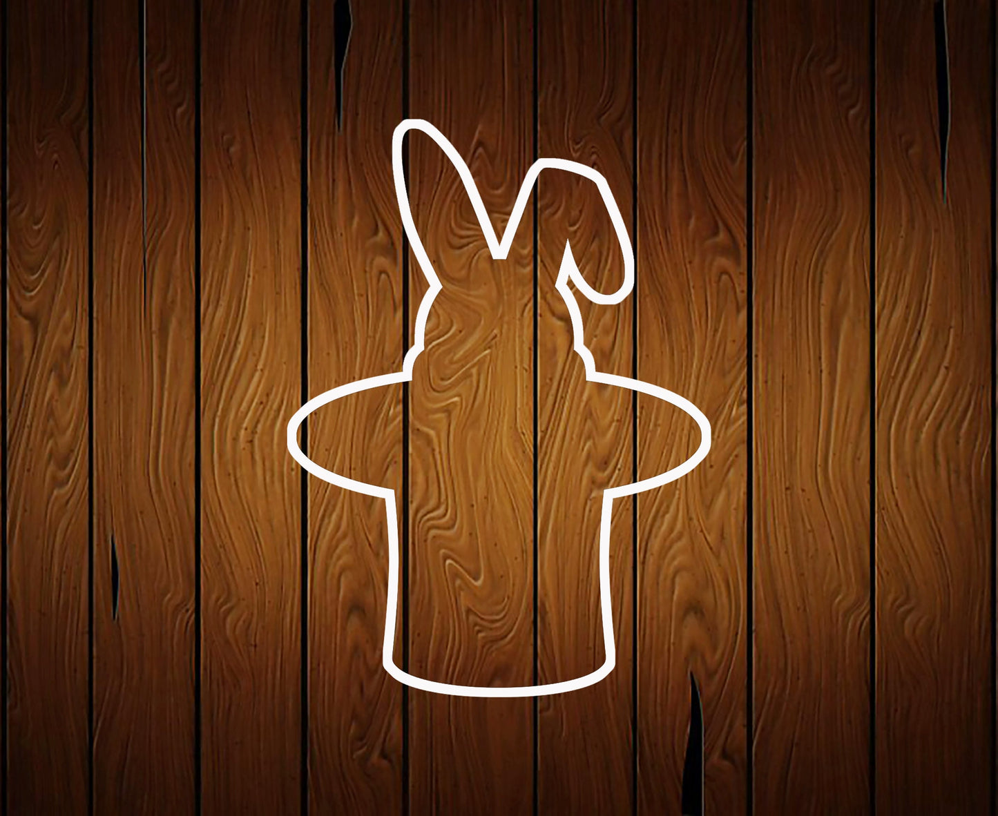 Magic Rabbit Hat Cookie Cutter