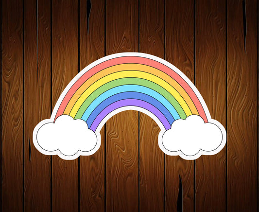 Rainbow Cloud Cookie Cutter