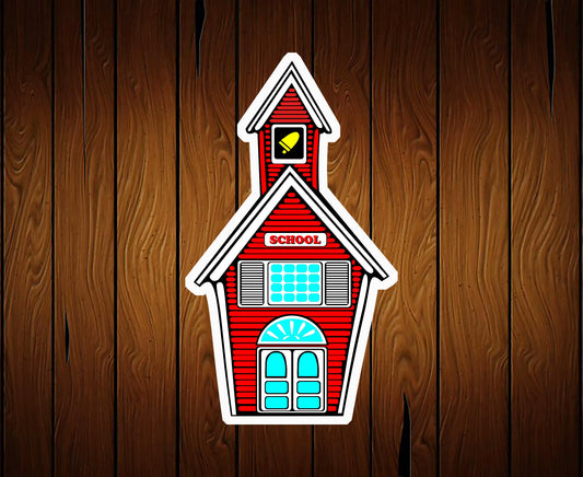 School House Cookie Cutter