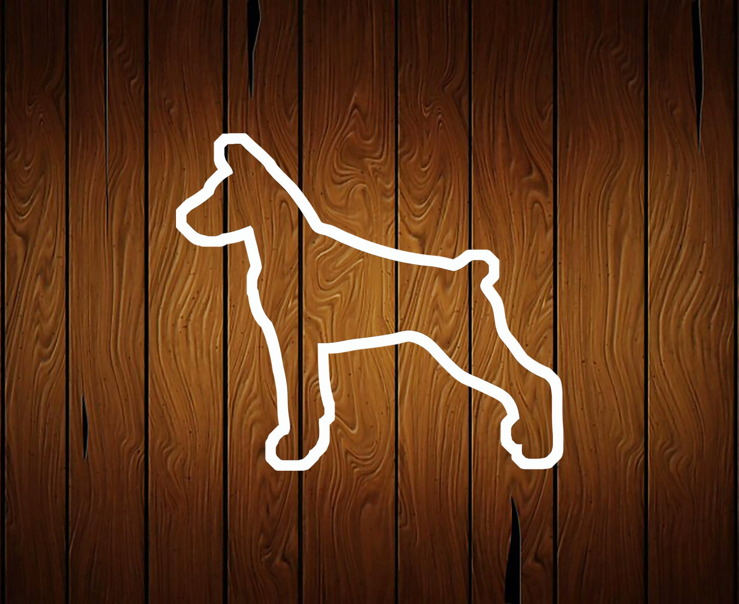 Doberman, Pinscher Dog Cookie Cutter