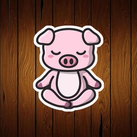 Pig Yoga Meditation Cookie Cutter