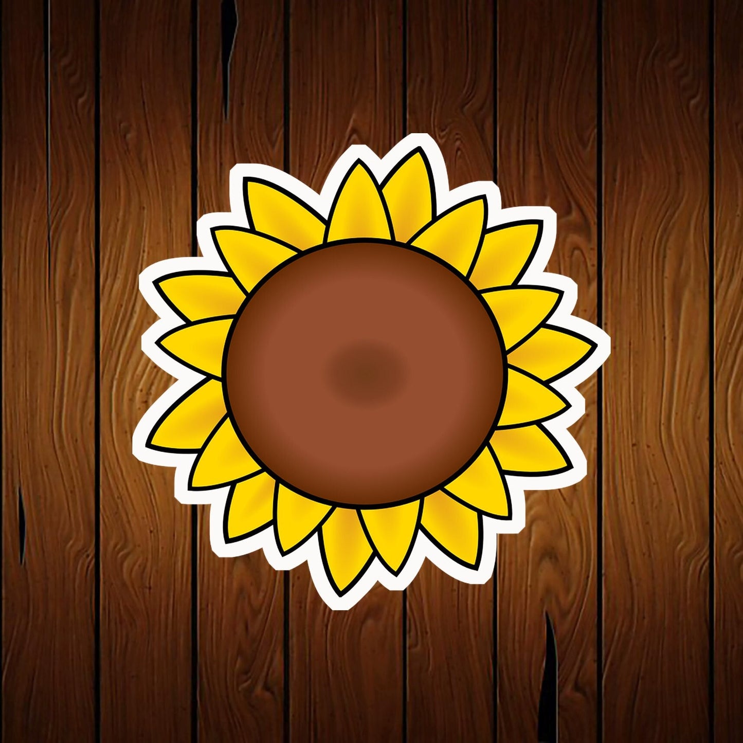 Sunflower Cookie Cutter 2