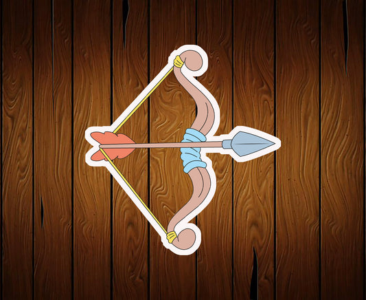 Bow and Arrow Archery Cookie Cutter