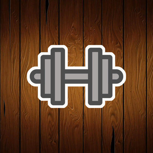 Dumbbell Weight Cookie Cutter