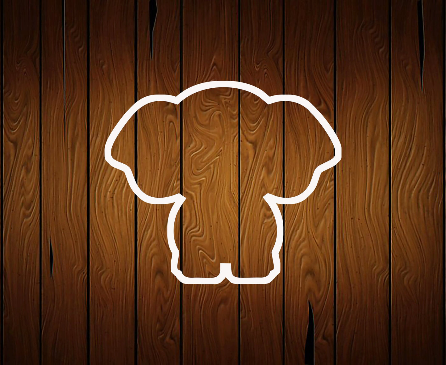 Elephant Cookie Cutter 1