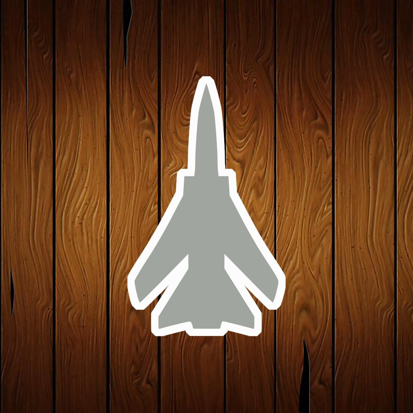 Fighter Jet Cookie Cutter 2