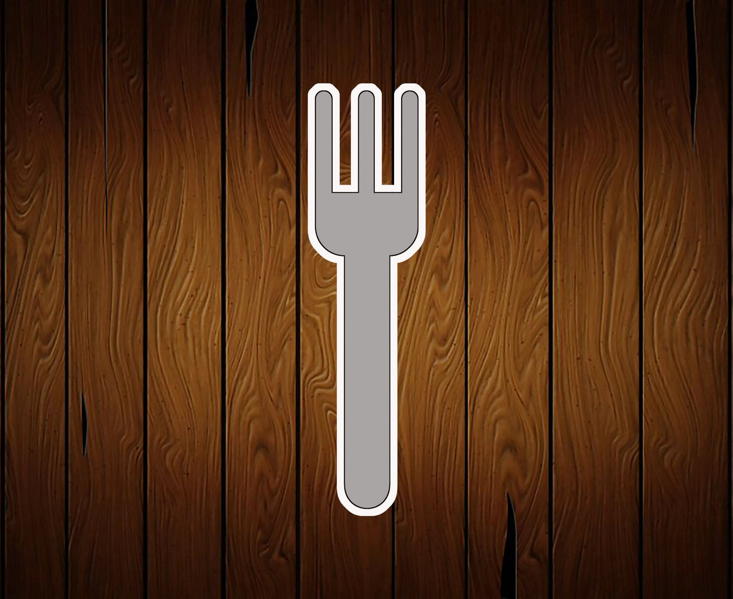 Fork Utensil Cookie Cutter