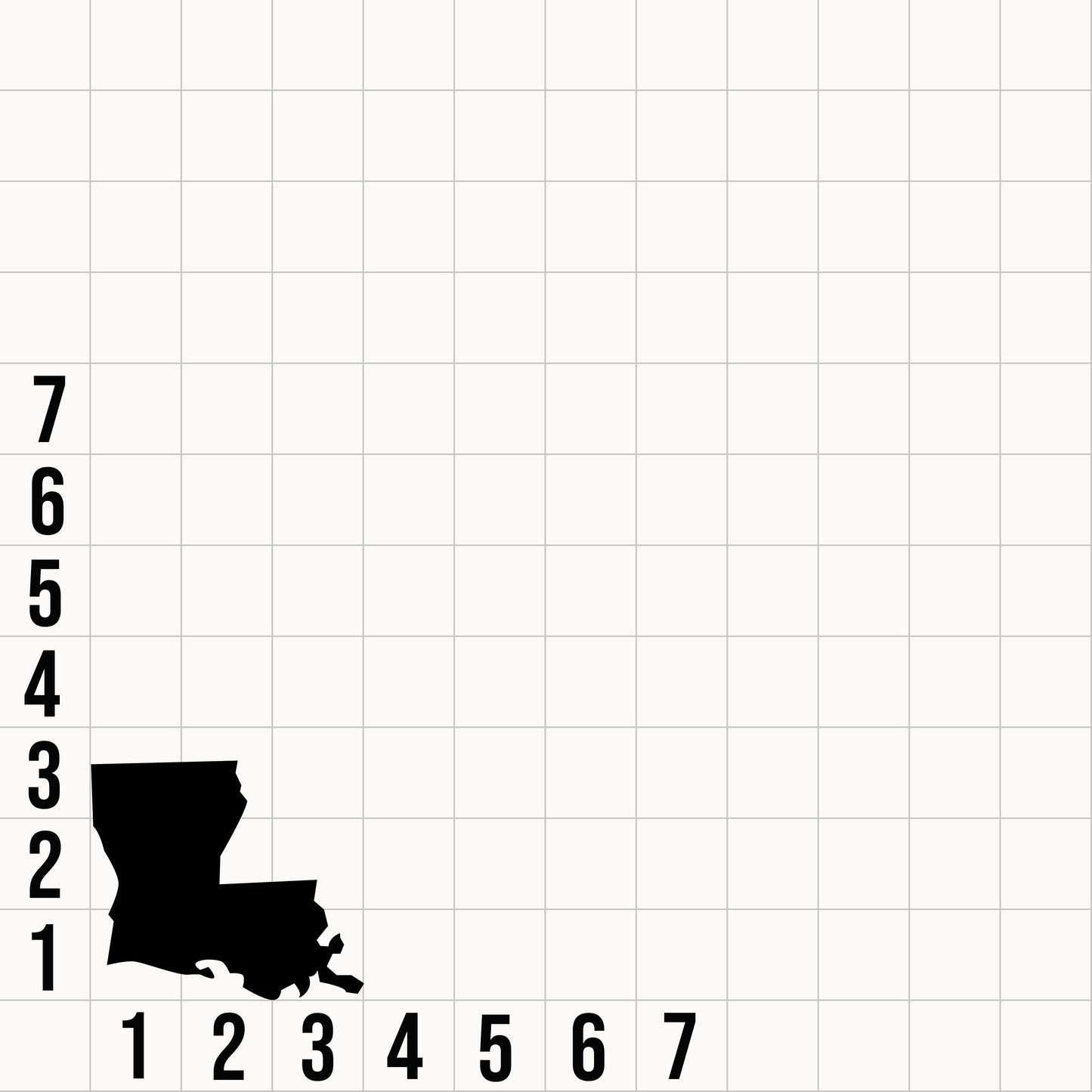 Louisiana State Cookie Cutter