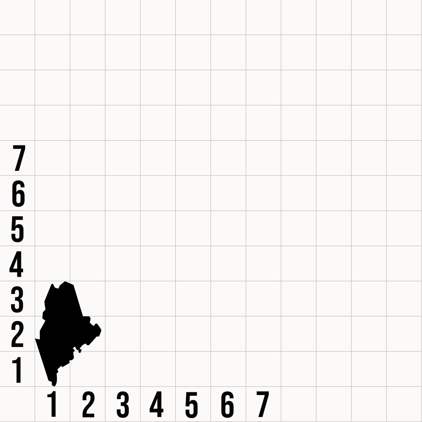 Maine State Cookie Cutter