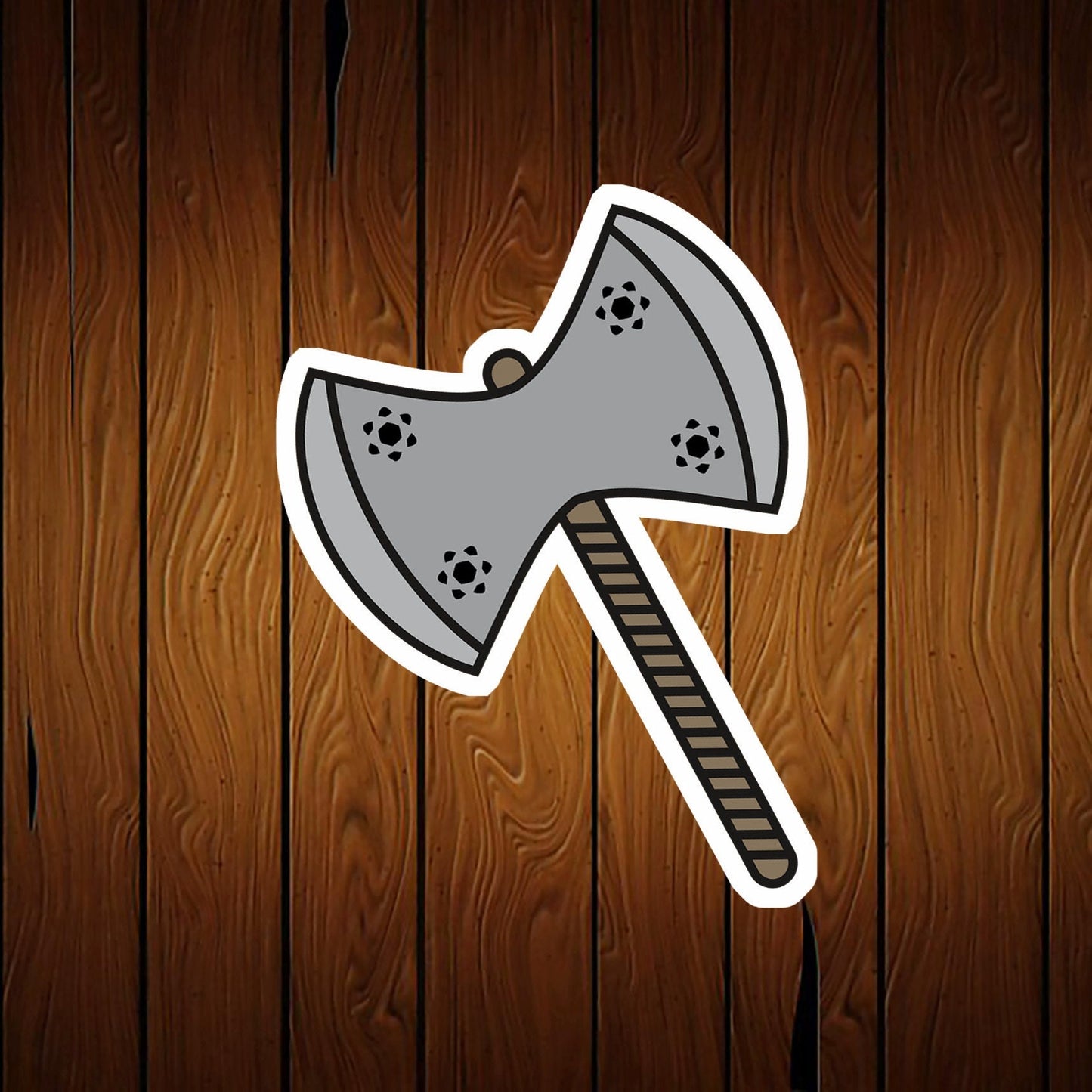 Battle Axe Cookie Cutter