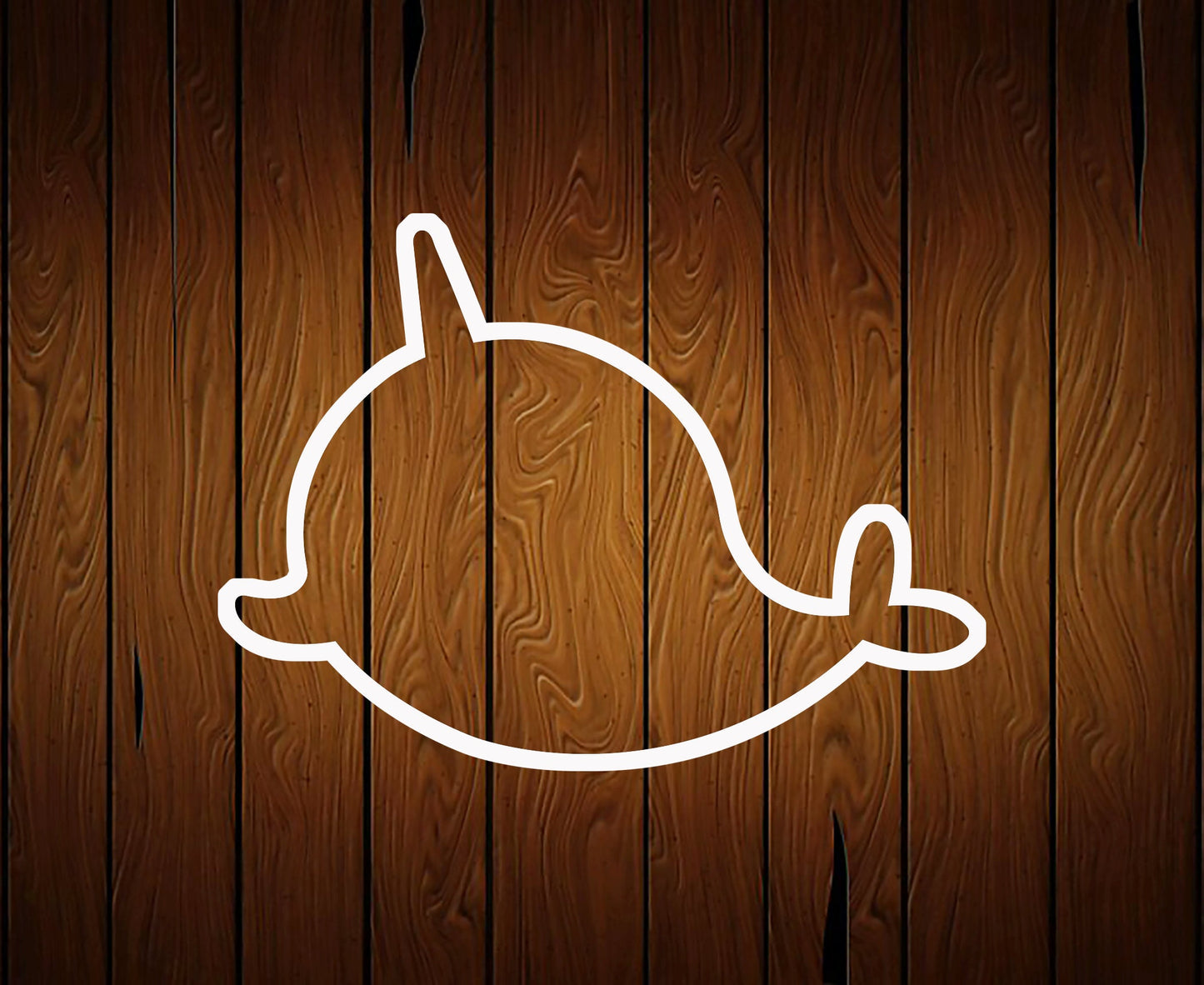 Narwhal Whale Cookie Cutter