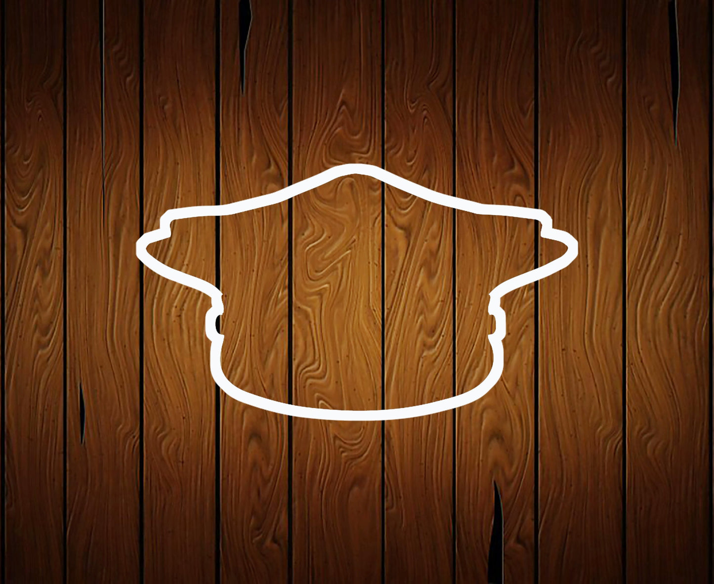 Police Policeman Cap Hat Cookie Cutter