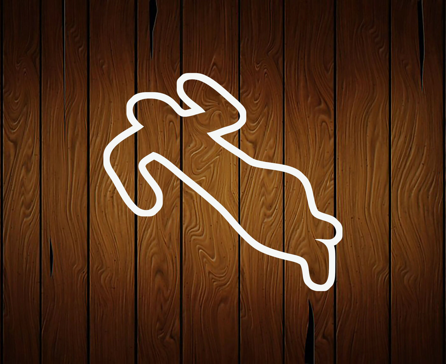 Crime Scene Chalk Outline Cookie Cutter