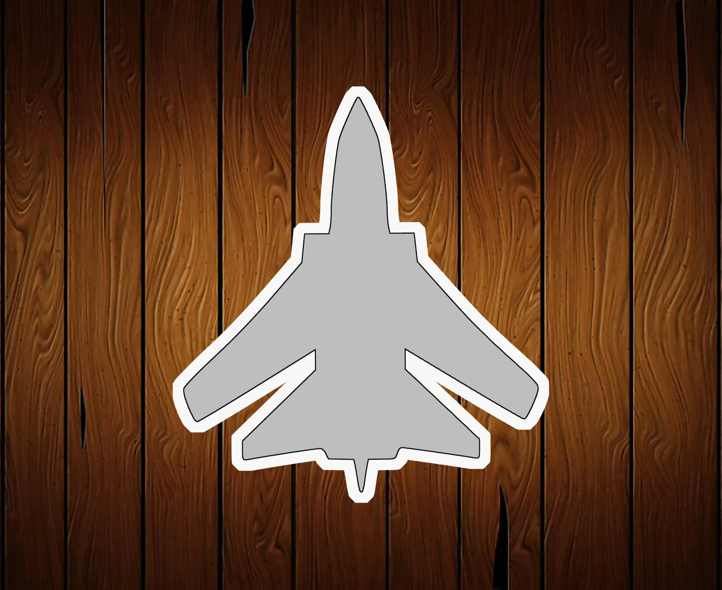 Fighter Jet Cookie Cutter