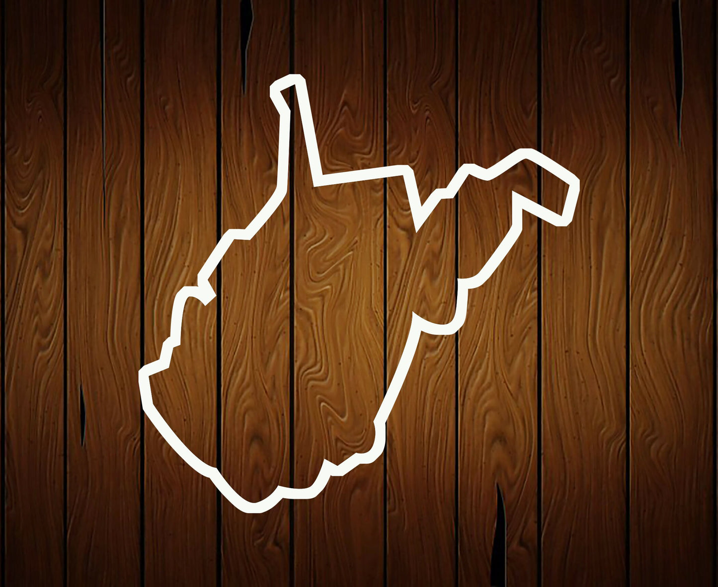 West Virginia State Cookie Cutter