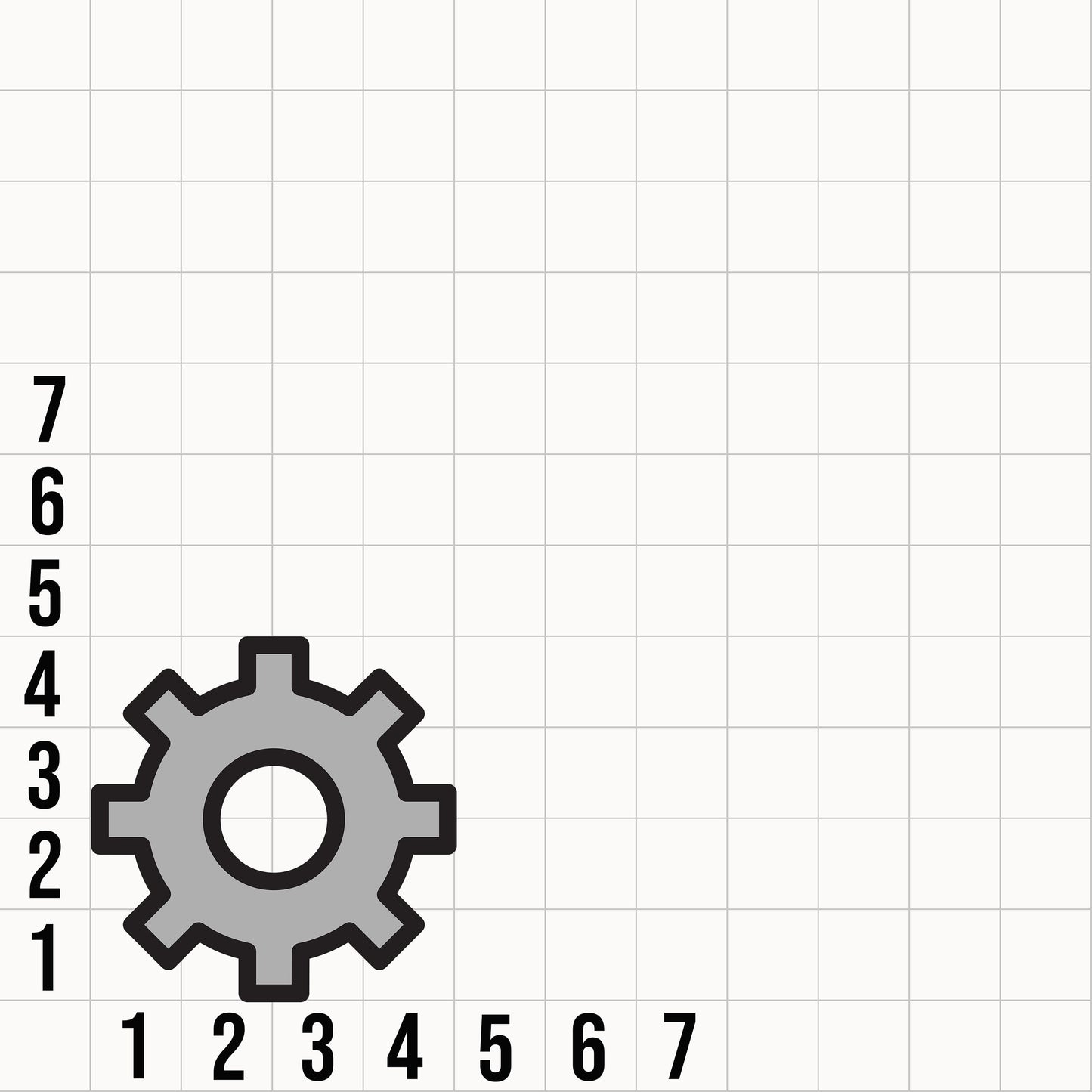 Mechanical Gear Cookie Cutter