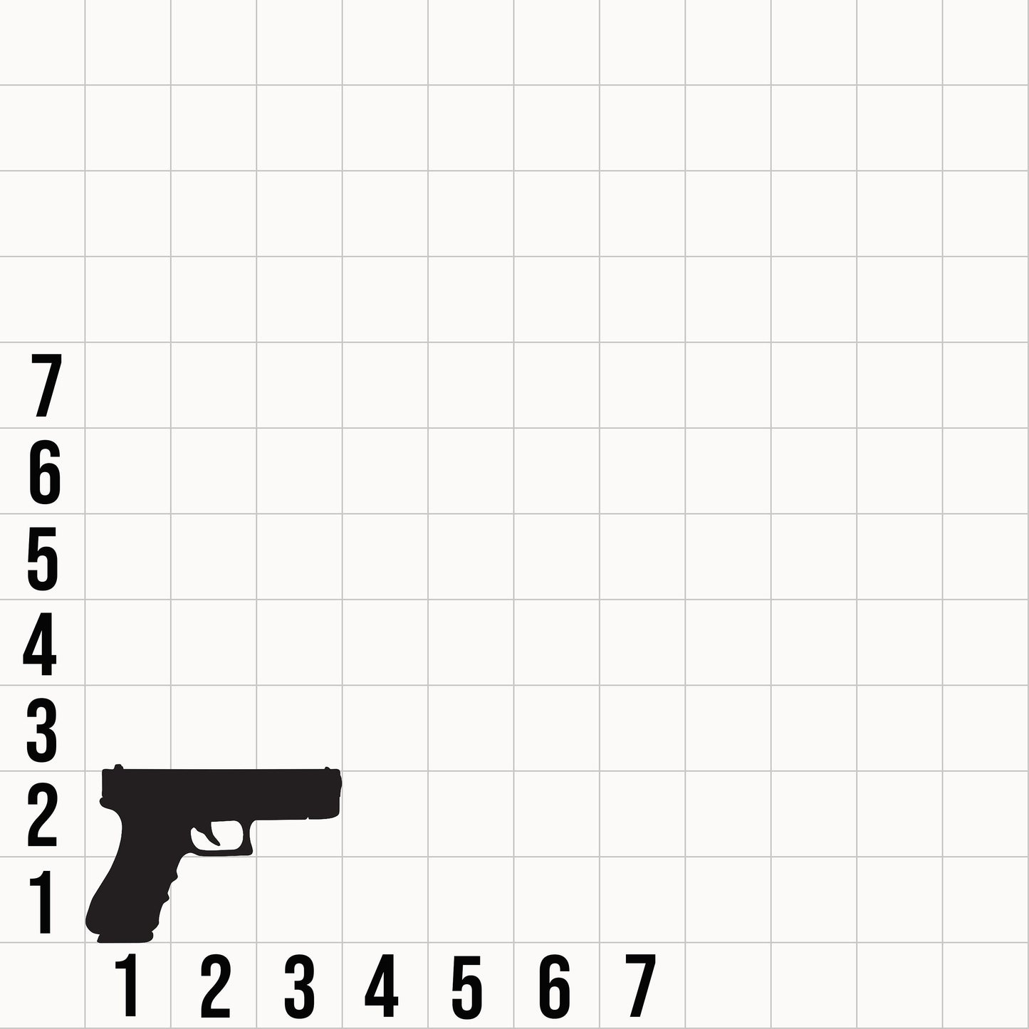 Gun Pistol Cookie Cutter