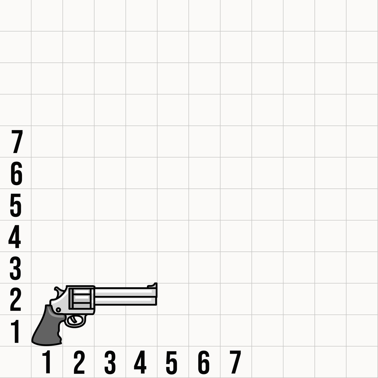 Gun Revolver Cookie Cutter