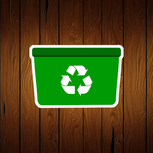 Recycle Recycling Bin Cookie Cutter 2