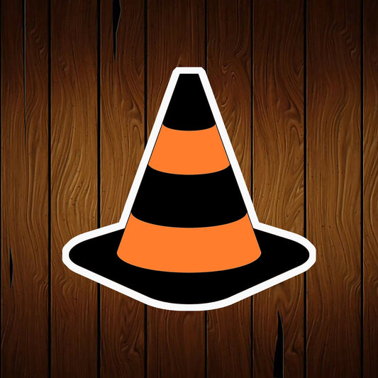 Construction Traffic Cone Cookie Cutter