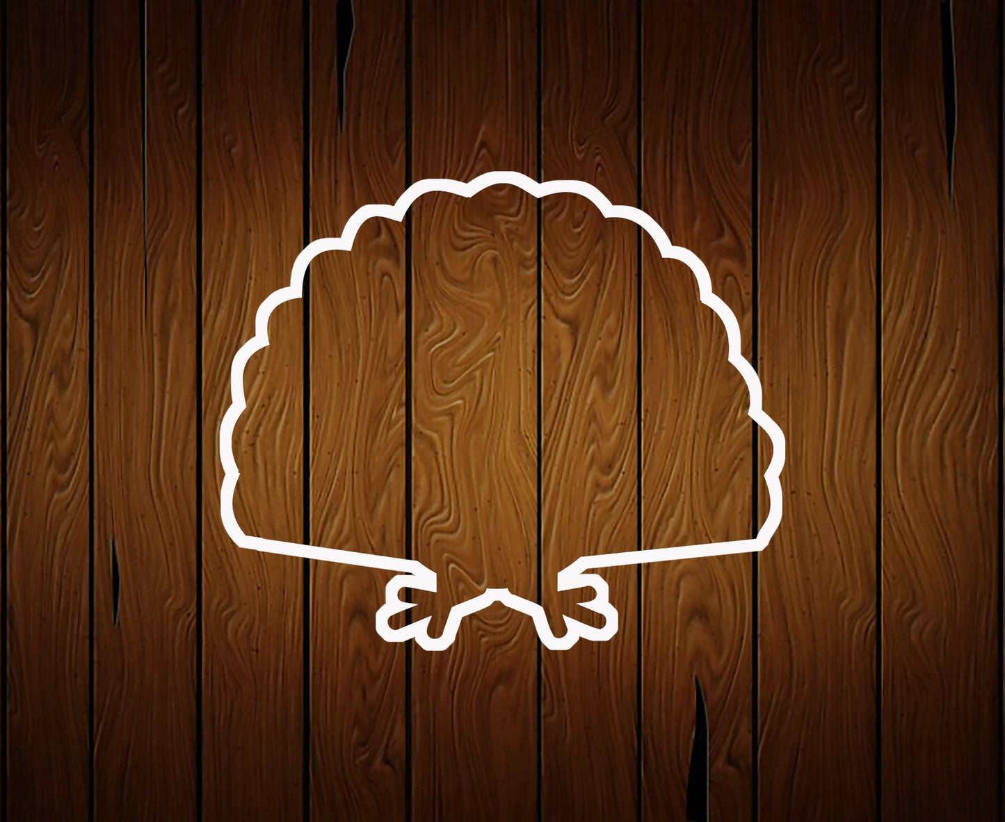 Turkey Cookie Cutter 2